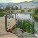 Waterfall and Waterfeatures in Montana Landscape designs.