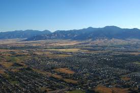 Aerial Image of Landscapes in Bozeman Montana